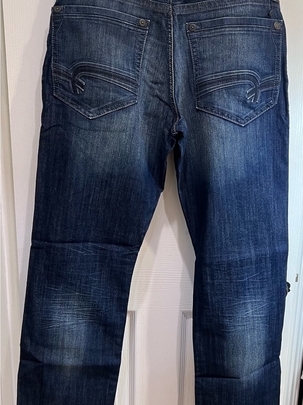 Mavi Matt Deep Montana 30/32 Men's Dark Wash Straight Leg Jeans - Picture 3 of 7